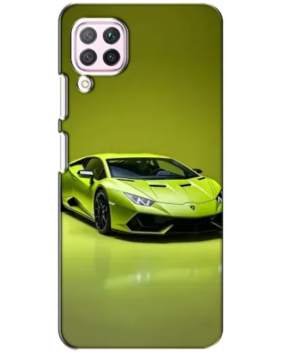 Чехол для Huawei P40 Lite с картинкой «Салатовый Lamborghini Huracan» Чехол для Huawei P40 Lite с картинкой «Салатовый Lamborghini Huracan»