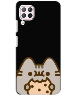 Чохол для Huawei P40 Lite з картинкою «Пушин на чорному»