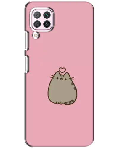 Чохол для Huawei P40 Lite з картинкою «Pusheen серце»