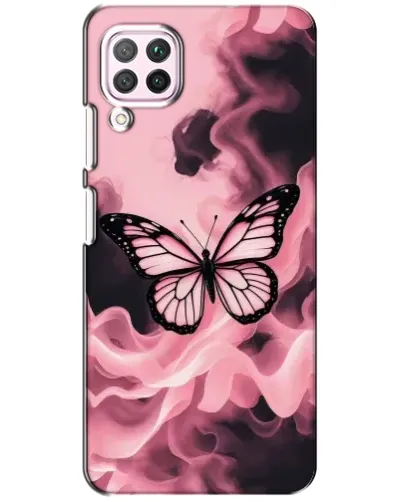 Чохол для Huawei P40 Lite з картинкою «Метелик у диму» Чохол для Huawei P40 Lite з картинкою «Метелик у диму»