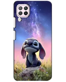 Чехол для Huawei P40 Lite с картинкой «Стич на рассвете» Чехол для Huawei P40 Lite с картинкой «Стич на рассвете»