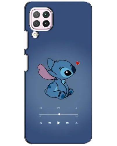 Чехол для Huawei P40 Lite с картинкой «Музыкальный Stitch»