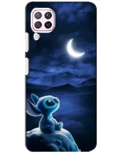 Чехол для Huawei P40 Lite с картинкой «Лунная ночь Стича» Чехол для Huawei P40 Lite с картинкой «Лунная ночь Стича»