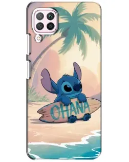 Чехол для Huawei P40 Lite с картинкой «Стич на серфе» Чехол для Huawei P40 Lite с картинкой «Стич на серфе»