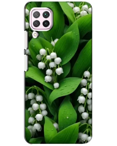 Чехол для Huawei P40 Lite с картинкой «Ландыши в зелени»
