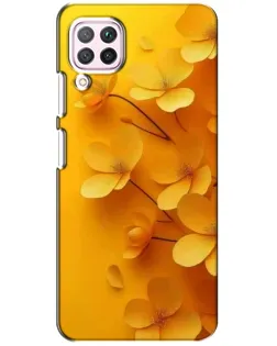 Чохол для Huawei P40 Lite з картинкою «Золоті пелюстки»