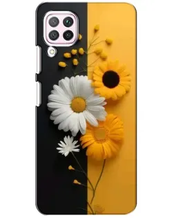 Чохол для Huawei P40 Lite з картинкою «Соняшник та ромашка»