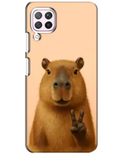 Чохол для Huawei P40 Lite з картинкою «Капібара вікторія»