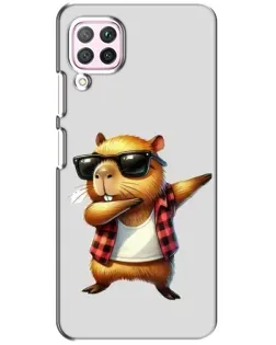 Чохол для Huawei P40 Lite з картинкою «Капібара репер даб»