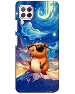Чохол для Huawei P40 Lite з картинкою «Капібара Ван Гога»