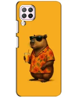 Чохол для Huawei P40 Lite з картинкою «Капібара на відпочинку»