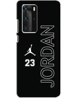 Чехол для Huawei P40 Pro с картинкой «Jordan Vertical»