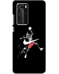 Чехол для Huawei P40 Pro с картинкой «Jordan Jumpman»