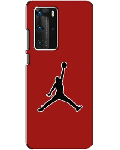 Чехол для Huawei P40 Pro с картинкой «Jordan Red Back»