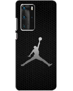 Чехол для Huawei P40 Pro с картинкой «Jordan Dark Carbon»