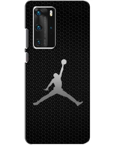Чехол для Huawei P40 Pro с картинкой «Jordan Dark Carbon»