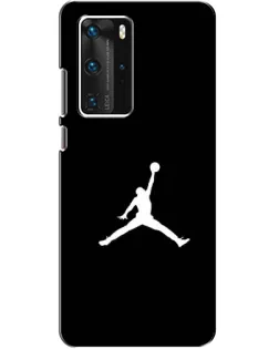 Чехол для Huawei P40 Pro с картинкой «Jordan Silhouette»