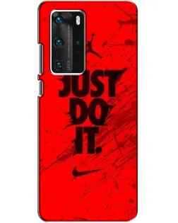 Чехол для Huawei P40 Pro с картинкой «Nike Just Do It»