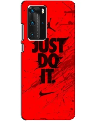 Чехол для Huawei P40 Pro с картинкой «Nike Just Do It»
