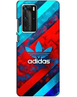 Чехол для Huawei P40 Pro с картинкой «Абстракция Adidas»
