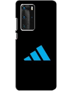 Чехол для Huawei P40 Pro с картинкой «Adidas Cyan Logo»