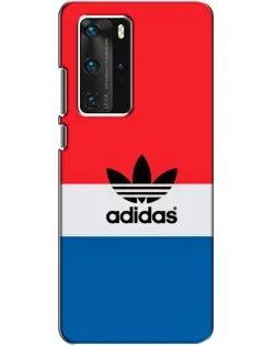 Чехол для Huawei P40 Pro с картинкой «Ретро блоки Adidas»