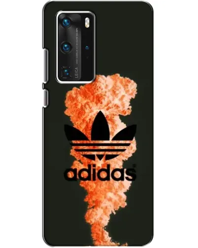Чехол для Huawei P40 Pro с картинкой «Оранжевый дым Adidas» Чехол для Huawei P40 Pro с картинкой «Оранжевый дым Adidas»