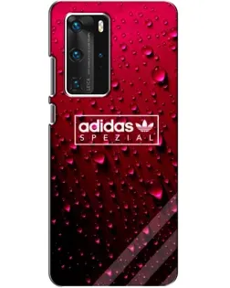 Чехол для Huawei P40 Pro с картинкой «Adidas Gold Marble»