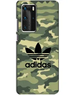 Чехол для Huawei P40 Pro с картинкой «Милитари стиль Adidas»