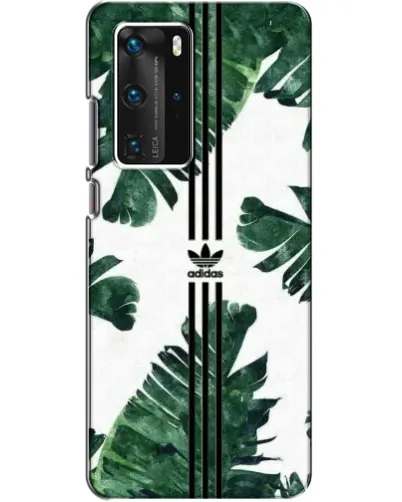 Чехол для Huawei P40 Pro с картинкой «Пальмовые листья адидас» Чехол для Huawei P40 Pro с картинкой «Пальмовые листья адидас»