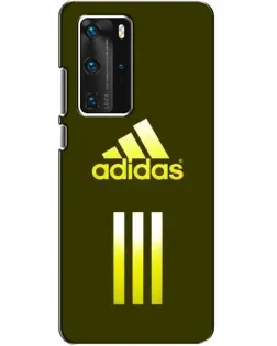Чехол для Huawei P40 Pro с картинкой «Оливковый градиент Adidas»