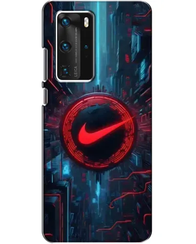 Чехол для Huawei P40 Pro с картинкой «Техногенный стиль Nike» Чехол для Huawei P40 Pro с картинкой «Техногенный стиль Nike»