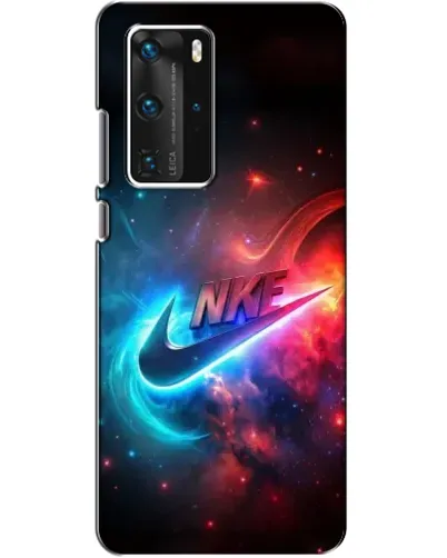 Чехол для Huawei P40 Pro с картинкой «Огненный логотип Nike» Чехол для Huawei P40 Pro с картинкой «Огненный логотип Nike»
