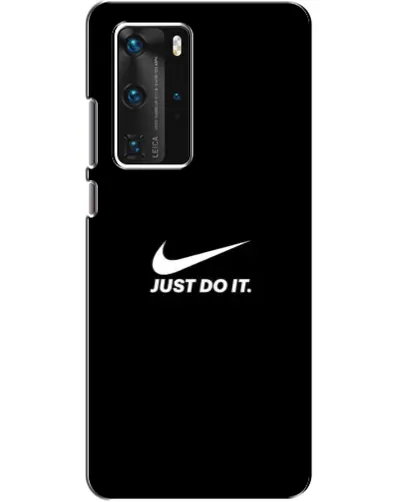 Чехол для Huawei P40 Pro с картинкой «Минимализм от Nike» Чехол для Huawei P40 Pro с картинкой «Минимализм от Nike»