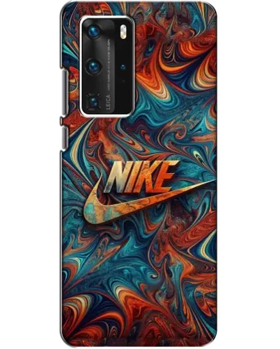 Чехол для Huawei P40 Pro с картинкой «Nike в абстракции» Чехол для Huawei P40 Pro с картинкой «Nike в абстракции»