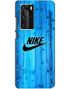 Чехол для Huawei P40 Pro с картинкой «Голубое дерево Nike»