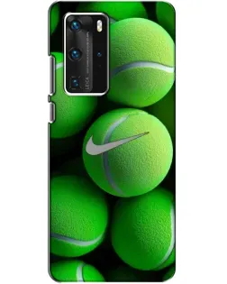 Чехол для Huawei P40 Pro с картинкой «Теннисные мячи Найк»