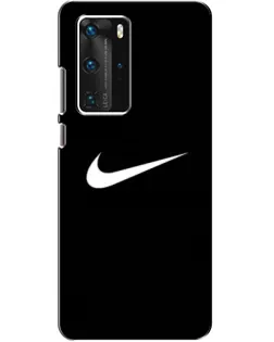 Чехол для Huawei P40 Pro с картинкой «Минималистический Найк»