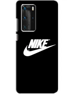 Чехол для Huawei P40 Pro с картинкой «Мазки краски Nike»