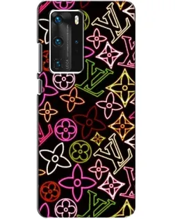 Чохол для Huawei P40 Pro з картинкою «Неоновий мікс Nike»