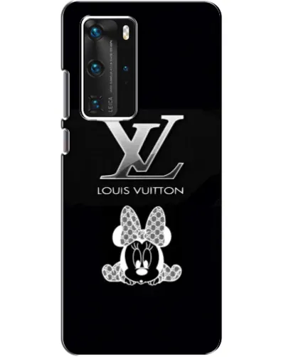 Чехол для Huawei P40 Pro с картинкой «LV и Минни Маус»