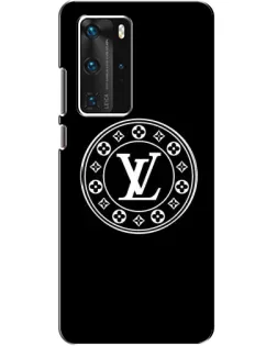Чехол для Huawei P40 Pro с картинкой «LV — печать стиля»