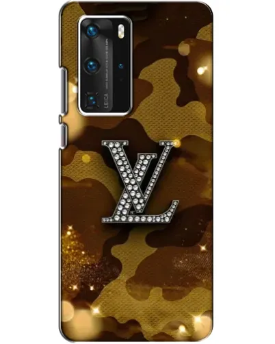 Чехол для Huawei P40 Pro с картинкой «Камуфляжный Louis Vuitton»