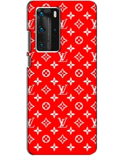 Чехол для Huawei P40 Pro с картинкой «Яркий паттерн LV»