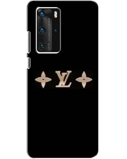 Чехол для Huawei P40 Pro с картинкой «Louis Vuitton — минимализм»