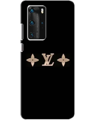 Чехол для Huawei P40 Pro с картинкой «Louis Vuitton — минимализм»