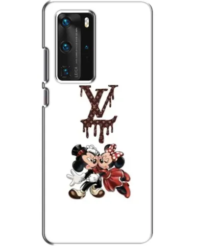 Чехол для Huawei P40 Pro с картинкой «LV и Микки Маус»