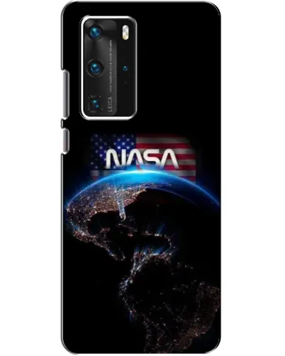 Чехол для Huawei P40 Pro с картинкой «Земля из космоса NASA»