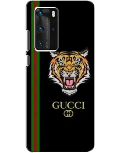 Чехол для Huawei P40 Pro с картинкой «Тигр Gucci»