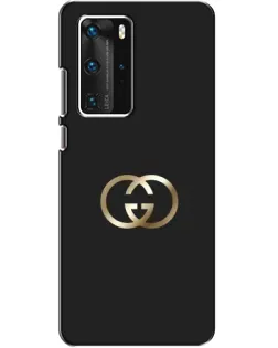 Чехол для Huawei P40 Pro с картинкой «Минимализм Gucci»